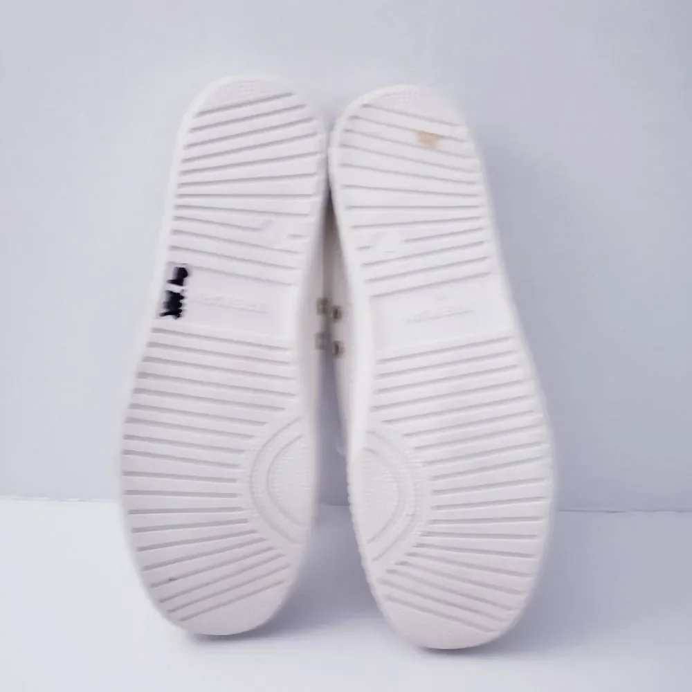 💥SOLD💥Tretorn Easy Nylite Canvas Lace Up Slip On Sneakers Mule Leopard Size 7 - Picture 10 of 11